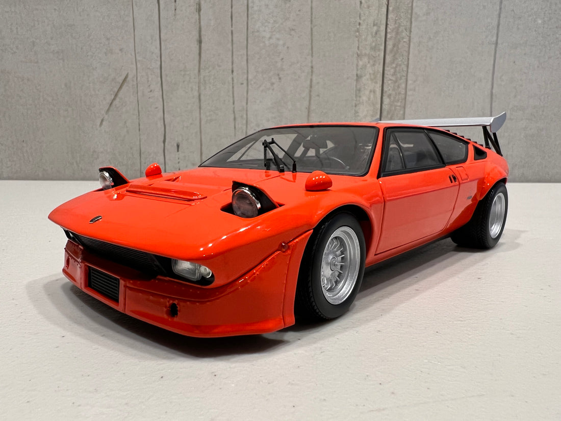 Lamborghini Urraco Rally - Orange - 1:18 Scale Diecast Model Car 