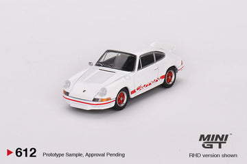 Porsche 911 Carrera RS 2.7 - Grand Prix White / Red - Mini GT - 1:64 Scale Diecast Model