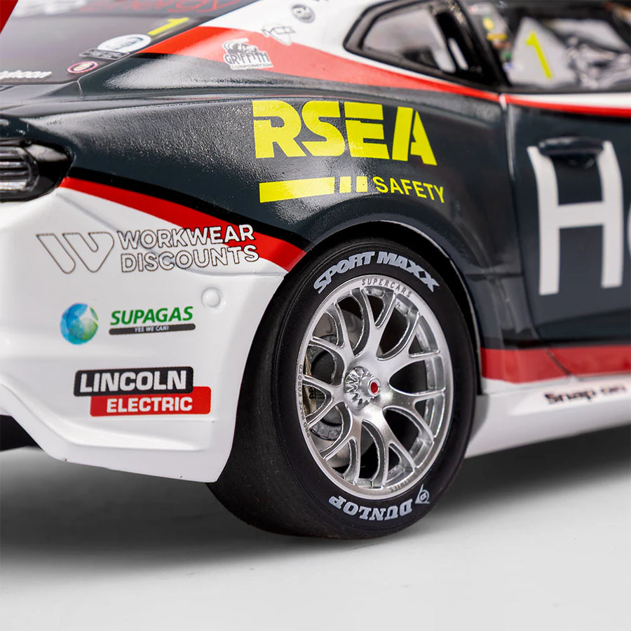 Brodie Kostecki - Erebus Motorsport #1 Chevrolet Camaro ZL1 - 2024 Gold Coast 500 Race 22 Winner - Exclusive Edition - 2025 Diecast Model Expo - 1:18 Scale Diecast Model - Authentic Collectables