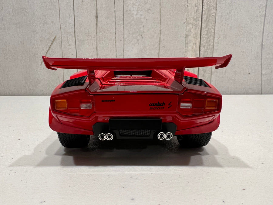 Lamborghini Countach LP500S - Red - Product specification as identical to 08320B - 1:18 Scale Diecast Model Car - KYOHO