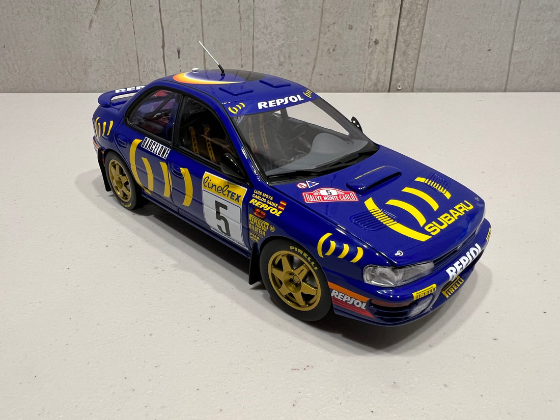 Subaru Impreza 1995 Monte-Carlo (#5) - 1:18 Scale Diecast Model Car