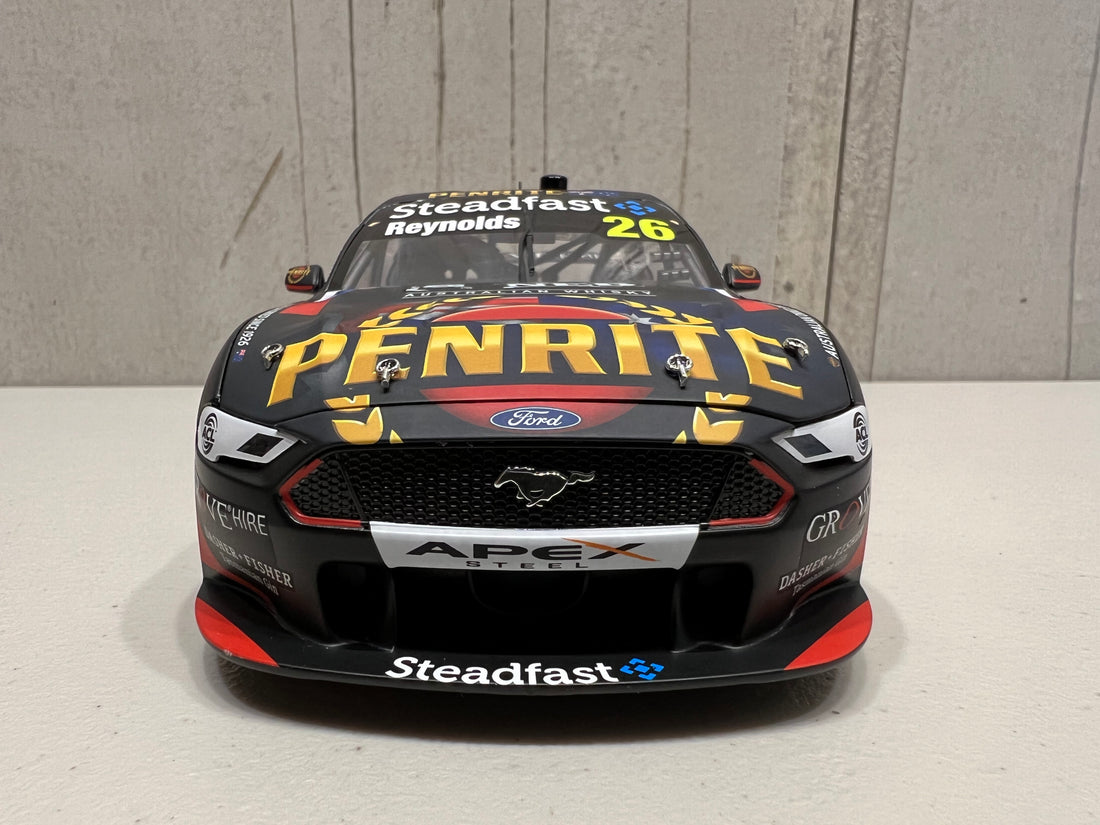 David Reynolds - Penrite Racing #26 Ford Mustang GT - 2022 Repco Supercars Championship Season - 1:18 Scale Diecast Model - AUTHENTIC COLLECTABLES