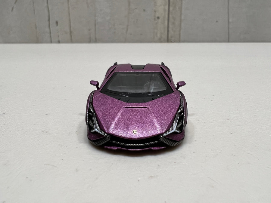 Lamborghini Sián FKP 37 Matte Viola SE30 - HK Exclusive - 1:64 Scale Diecast Model - Mini GT