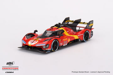 Ferrari 499P Team AF Corse 2023 - no.51 WEC 6 Hr of Spa 3rd Place - 1:43 Scale Model - BBR