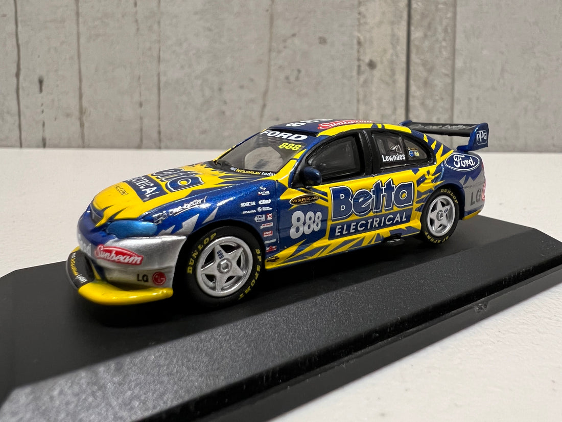 CRAIG LOWNDES - FORD BA FALCON - TEAM BETTER ELECTRICAL - 1:64 SCALE DIECAST MODEL - CLASSIC CARLECTABLES