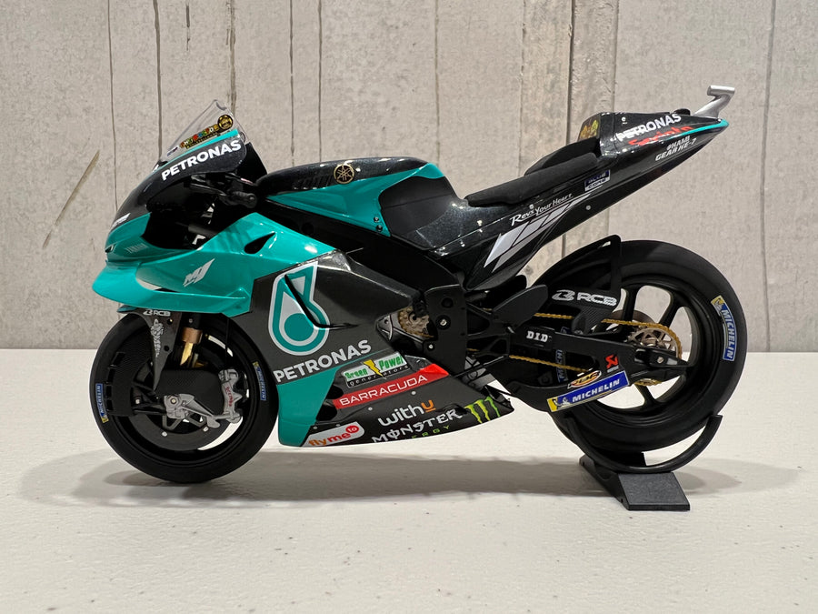 VALENTINO ROSSI 2021 YAMAHA YZR-M1 -TEAM PETRONAS YAMAHA SRT - 1:12 MOTOGP 2021 DIECAST MODEL