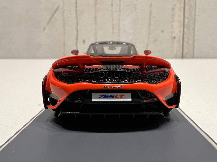 McLaren 765 LT orange - 1:43 Scale Resin Model Car - Spark