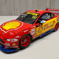 Anton De Pasquale / Tony D'Alberto 1:18 Shell V-Power Racing Team #100 Ford Mustang GT - 2022 Repco Bathurst 1000 (DJR 1000 Races Livery) - Authentic Collectables  - RRP $275 NOW $225