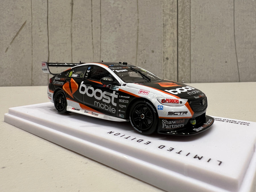 Will Brown - Boost Mobile Racing Powered by Erebus #9 Holden ZB Commodore - 2022 Repco Supercars Championship Season - 1:43 Scale Diecast Model - AUTHENTIC COLLECTABLES