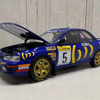 Subaru Impreza 1995 Monte-Carlo (#5) - 1:18 Scale Diecast Model Car