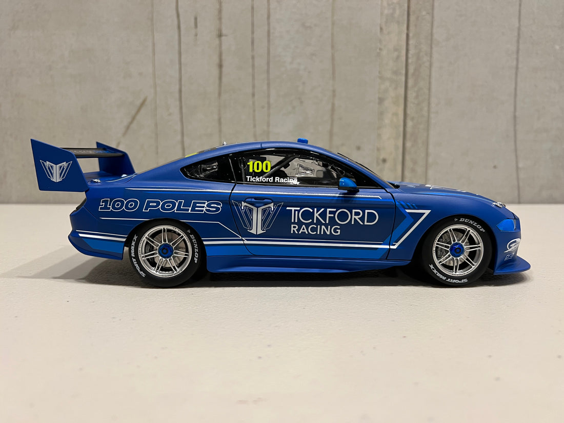 Ford Mustang GT - Tickford Racing 100 Poles Celebration Livery - 1:18 Scale Diecast Model - Authentic Collectables