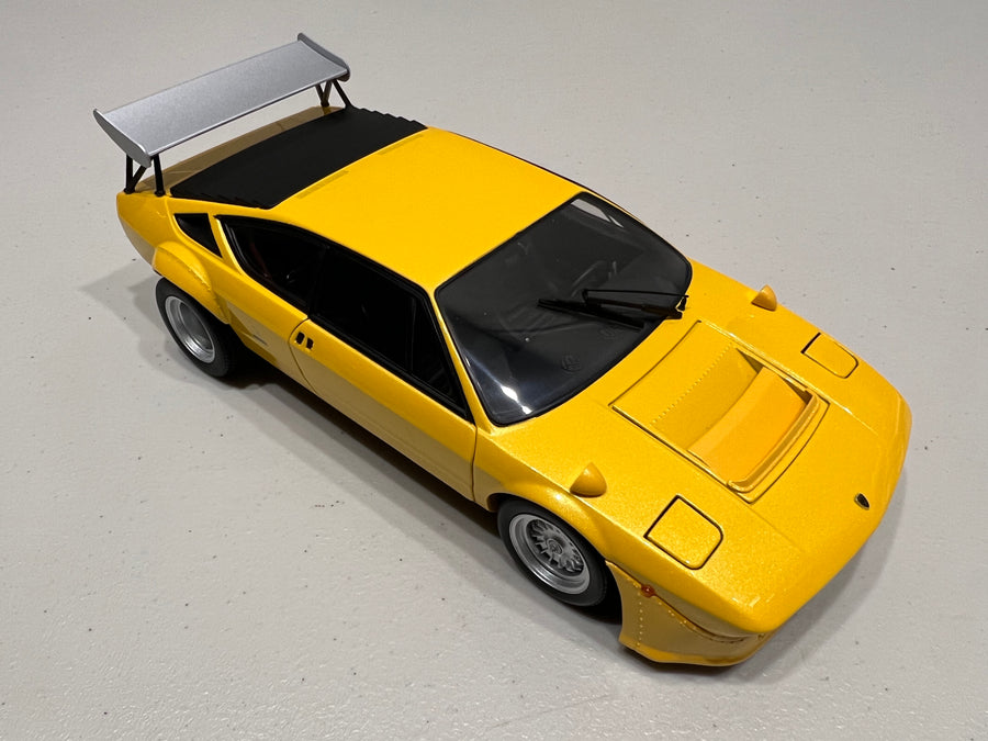 Lamborghini Urraco Rally - Yellow Pearl - 1:18 Scale Diecast Model Car - Kyosho