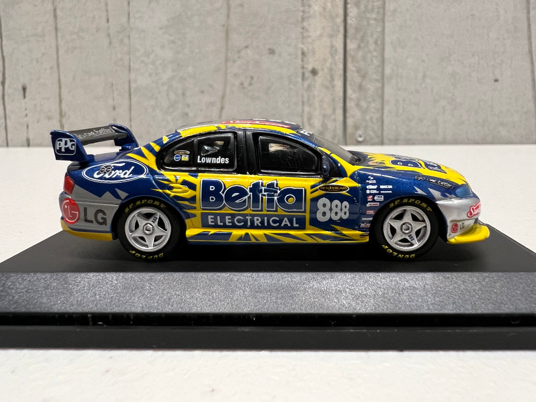 CRAIG LOWNDES - FORD BA FALCON - TEAM BETTER ELECTRICAL - 1:64 SCALE DIECAST MODEL - CLASSIC CARLECTABLES