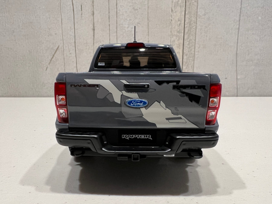 Ford Ranger Raptor - Conquer Grey 1:18 Resin Model - Authentic Collect ...