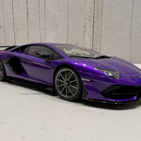 LAMBORGHINI AVENTADOR SVJ (VIOLA PASIFAE/PEARL PURPLE) 1:18 - AUTOART