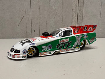 JOHN FORCE 2006 CASTROL GTX MUSTANG FUNNY CAR - 1:24 SCALE DIECAST MODEL - ACTION