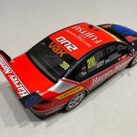 SIMONA DE SILVESTRO & RENEE GRAICE - 2015 SUPERGIRLS FORD FGX FALCON "SATIN BLACK EDITION" SUPERCHEAP AUTO BATHURST 1000 - 1:18 SCALE DIECAST MODEL - AUTHENTIC COLLECTABLES