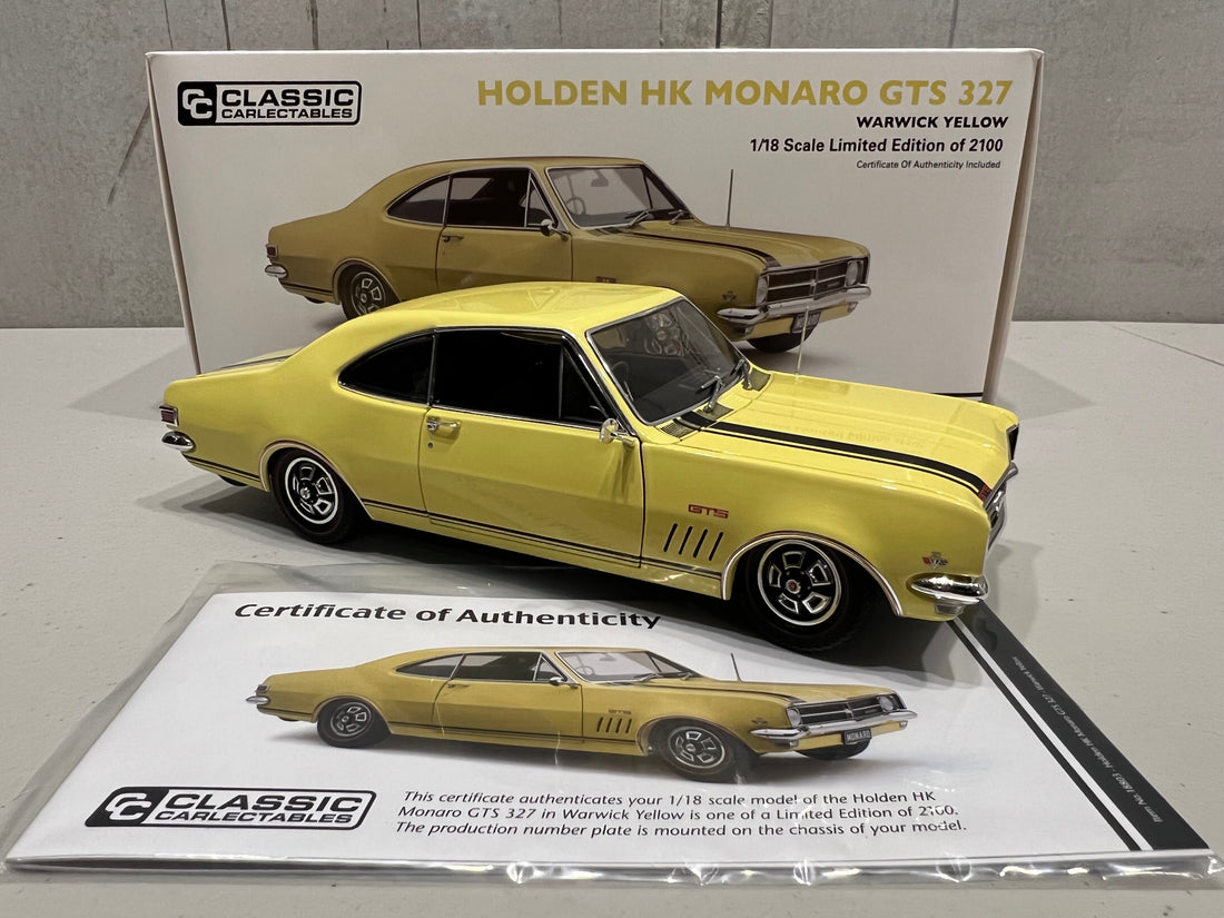 HOLDEN HK MONARO – GTS 327 1:18 DIECAST MODEL