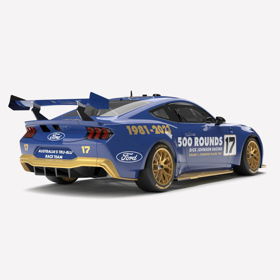 *PRE-ORDER* Dick Johnson Racing #17 Ford Mustang GT - 500 Rounds Celebration Livery - 1:18 Scale Diecast Model - AUTHENTIC COLLECTABLES