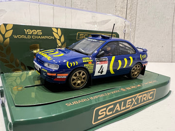 Scalextric Subaru Impreza WRX Colin McRae 1995 World Champion Edition