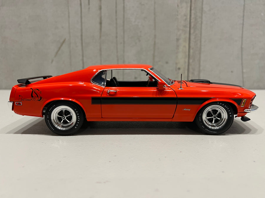 1970 FORD MUSTANG MACH 1 SIDEWINDER SPECIAL 1:18 DIECAST MODEL - ACME