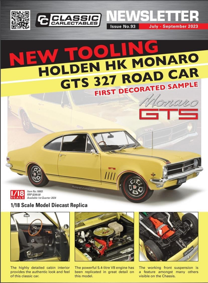 HOLDEN HK MONARO – GTS 327 1:18 DIECAST MODEL