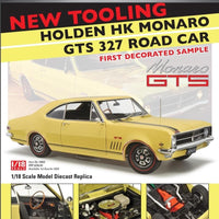 HOLDEN HK MONARO – GTS 327 1:18 DIECAST MODEL