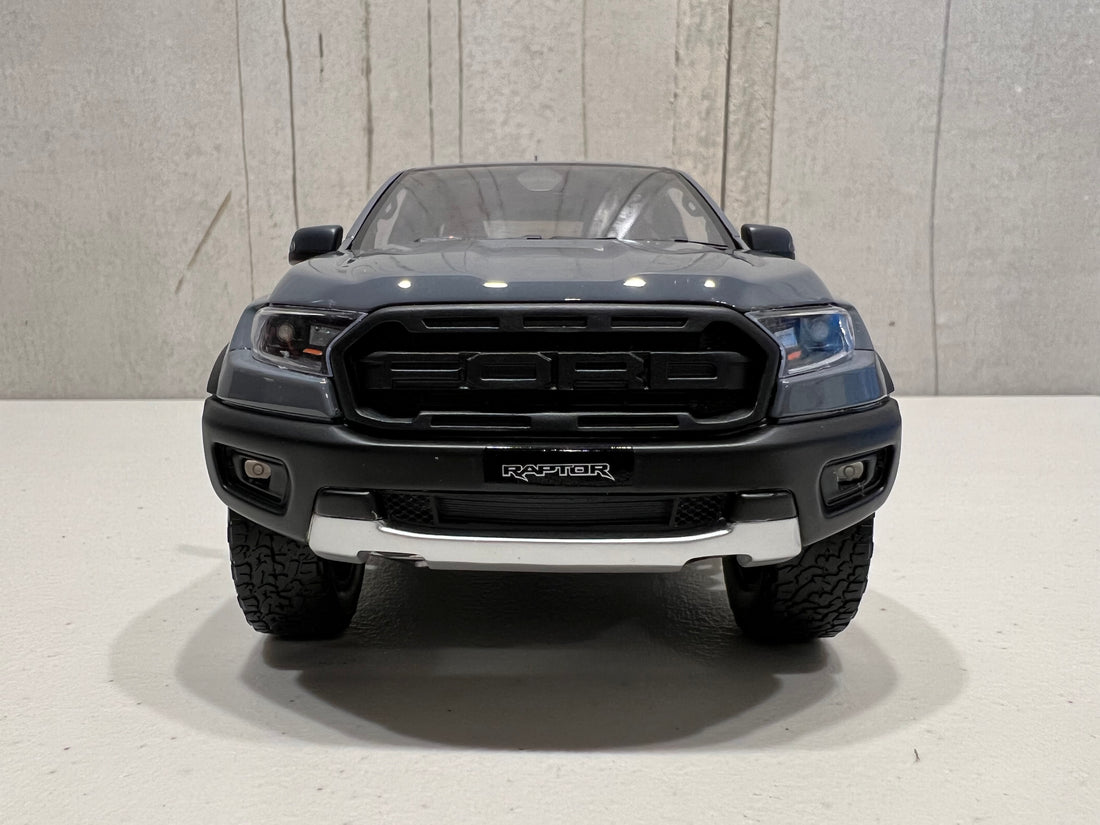 Ford Ranger Raptor - Conquer Grey 1:18 Resin Model - Authentic Collectables