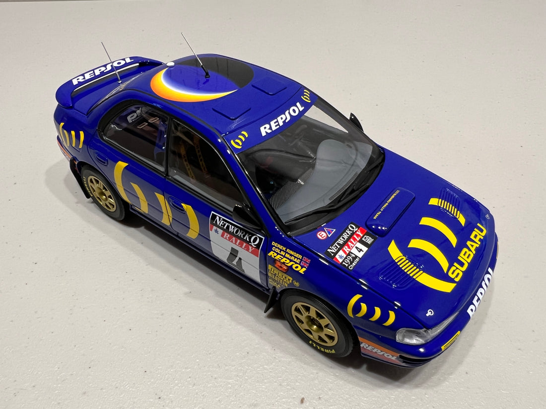 Subaru Impreza 1994 RAC (#4) - 1:18 Scale Diecast Model Car - Kyosho