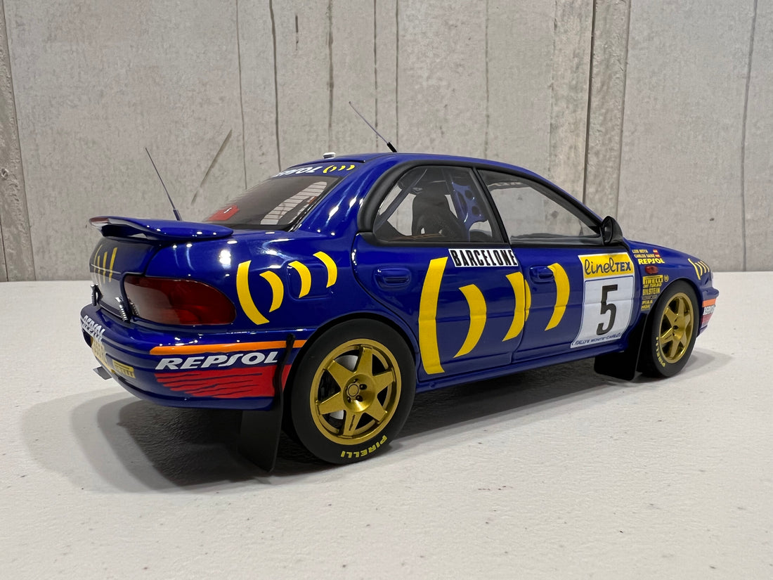 Subaru Impreza 1995 Monte-Carlo (#5) - 1:18 Scale Diecast Model Car