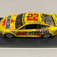 JOEY LOGANO 2022 PENNZOIL LAS VEGAS RACED WIN 1:24 ELITE DIECAST