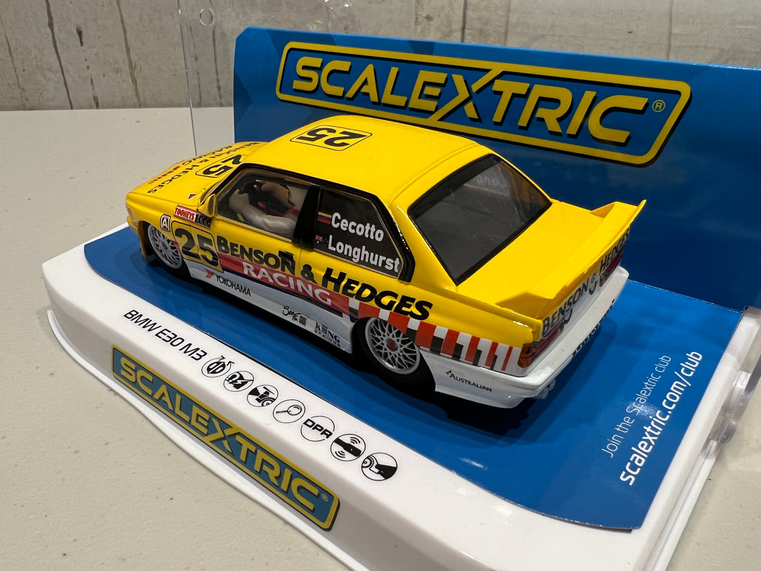Scalextric BMW E30 M3 Bathurst 1000 1992 Longhurst and Cecotto