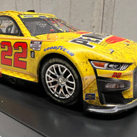 JOEY LOGANO 2022 PENNZOIL LAS VEGAS RACED WIN 1:24 ELITE DIECAST