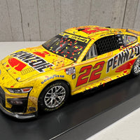 JOEY LOGANO 2022 PENNZOIL LAS VEGAS RACED WIN 1:24 ELITE DIECAST