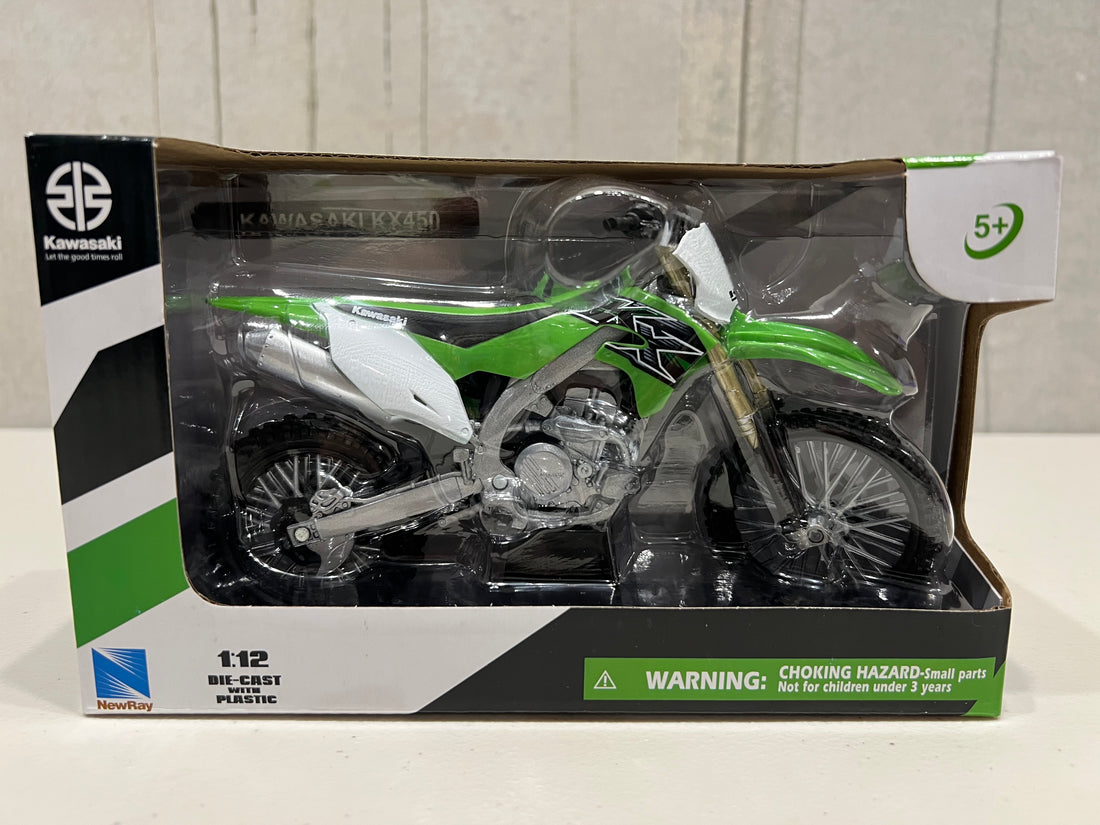 KAWASAKI KX450 - 1:12 SCALE - DIRTBIKE MODEL