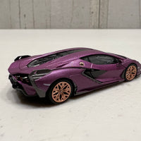 Lamborghini Sián FKP 37 Matte Viola SE30 - HK Exclusive - 1:64 Scale Diecast Model - Mini GT