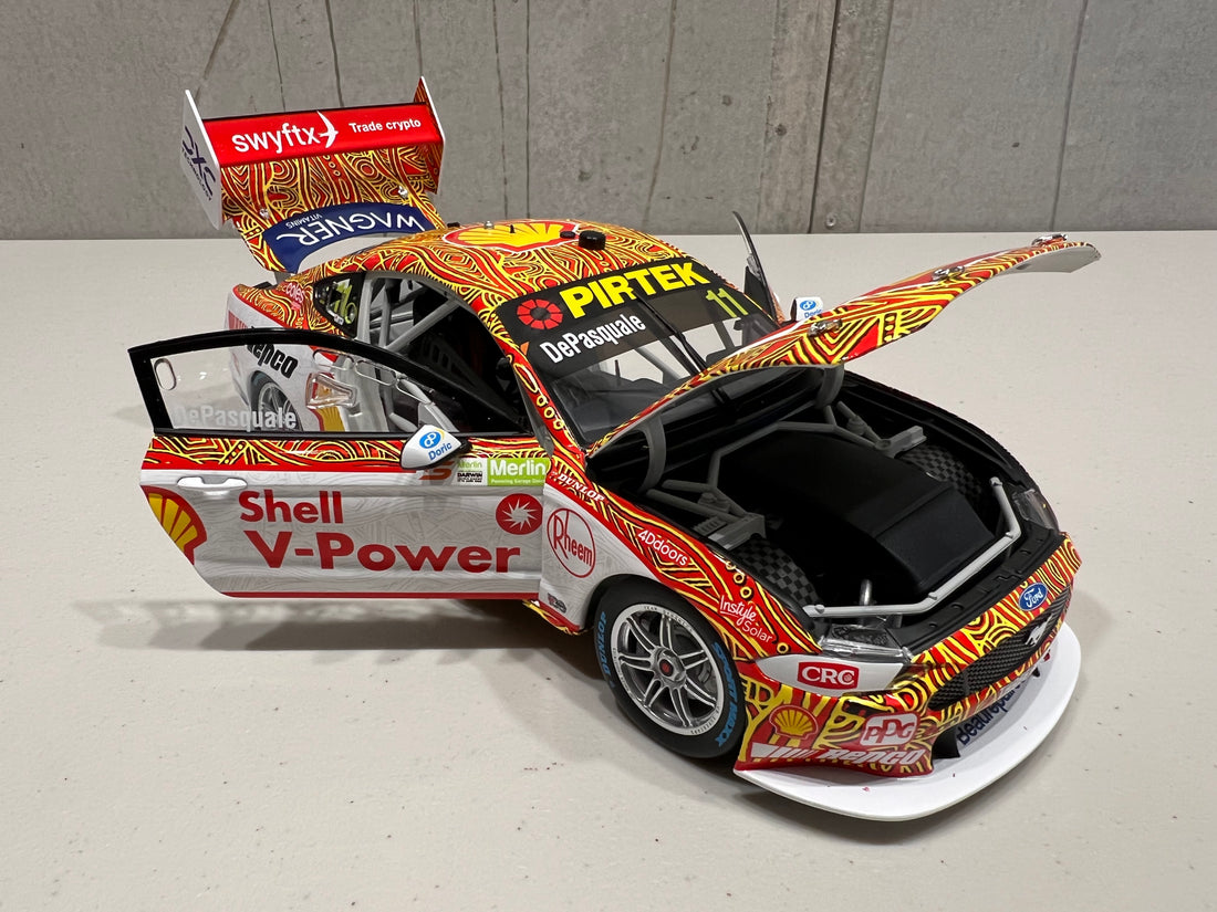 Anton De Pasquale- Shell V-Power Racing Team #11 Ford Mustang GT - 2022 Darwin Triple Crown Indigenous Round - 1:18 Scale Diecast Model - Authentic Collectables  RRP $275 NOW $250