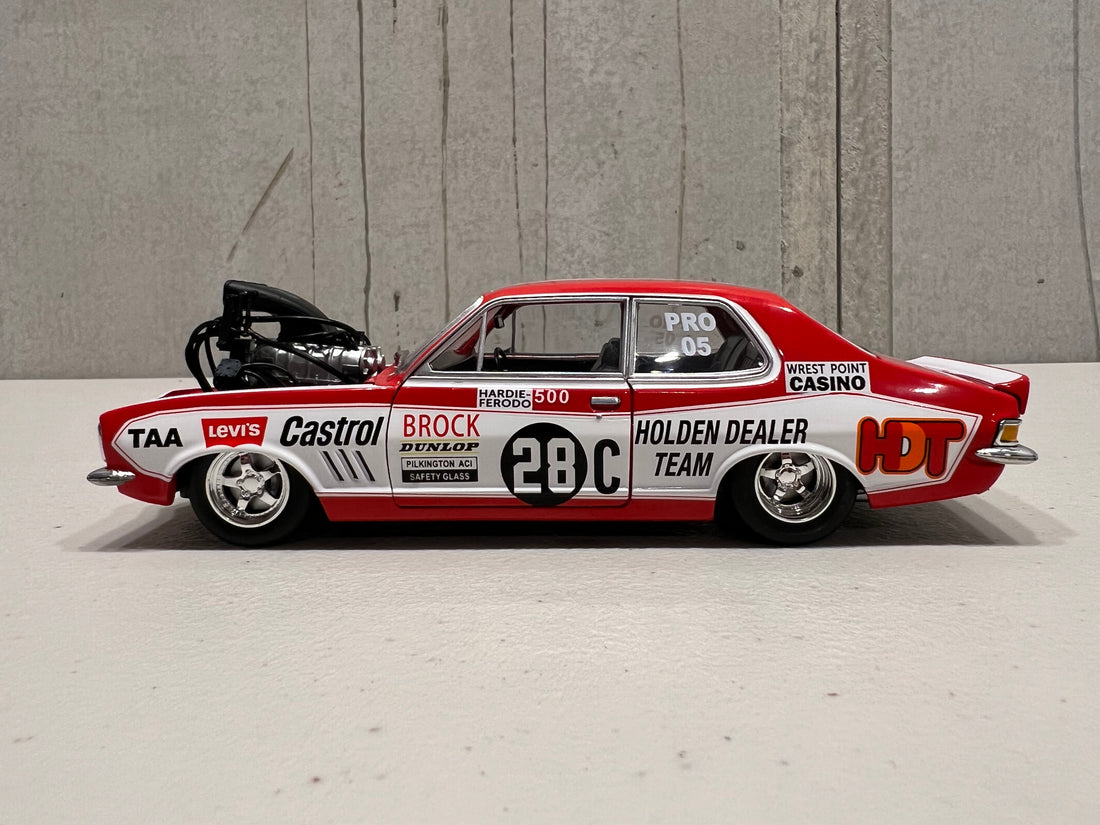 XU-1 PETER BROCK #28C BLOWN TORANA - 1:24 SCALE DIECAST MODEL