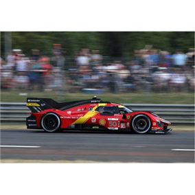 *PRE-ORDER* Ferrari 499P No.50 FERRARI AF CORSE  - 5th 24H Le Mans 2023 - A. Fuoco -  M. Molina - N. Nielsen - 1:18 Scale Model - Look Smart