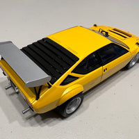 Lamborghini Urraco Rally - Yellow Pearl - 1:18 Scale Diecast Model Car - Kyosho