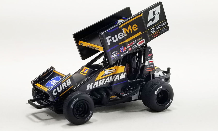 *PRE-ORDER* 2023 #9 FUEL ME/ KARAVAN SPRINT CAR - KASEY KAHNE - 1:50 SCALE DIECAST MODEL