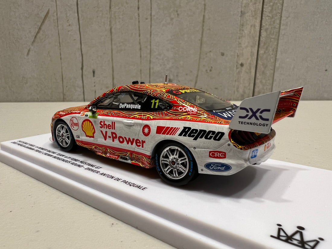 Anton De Pasquale - Shell V-Power Racing Team #11 Ford Mustang GT - 2022 Darwin Triple Crown Indigenous Round - 1:43 Scale Diecast Model - Authentic Collectables