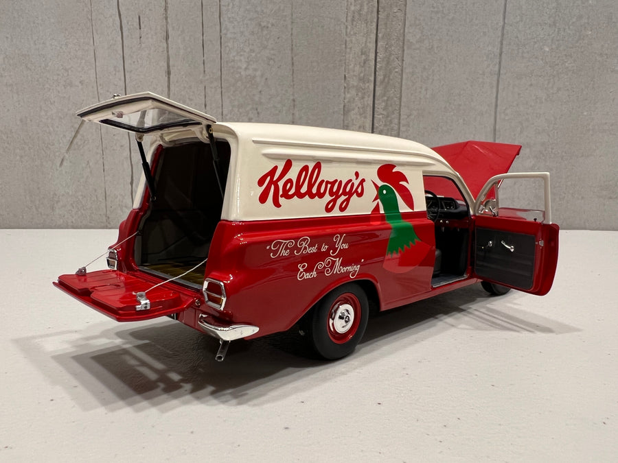 HOLDEN EH PANEL VAN KELLOGG’S "TASTES OF AUSTRALIA COLLECTION"- 1:18 SCALE DIECAST