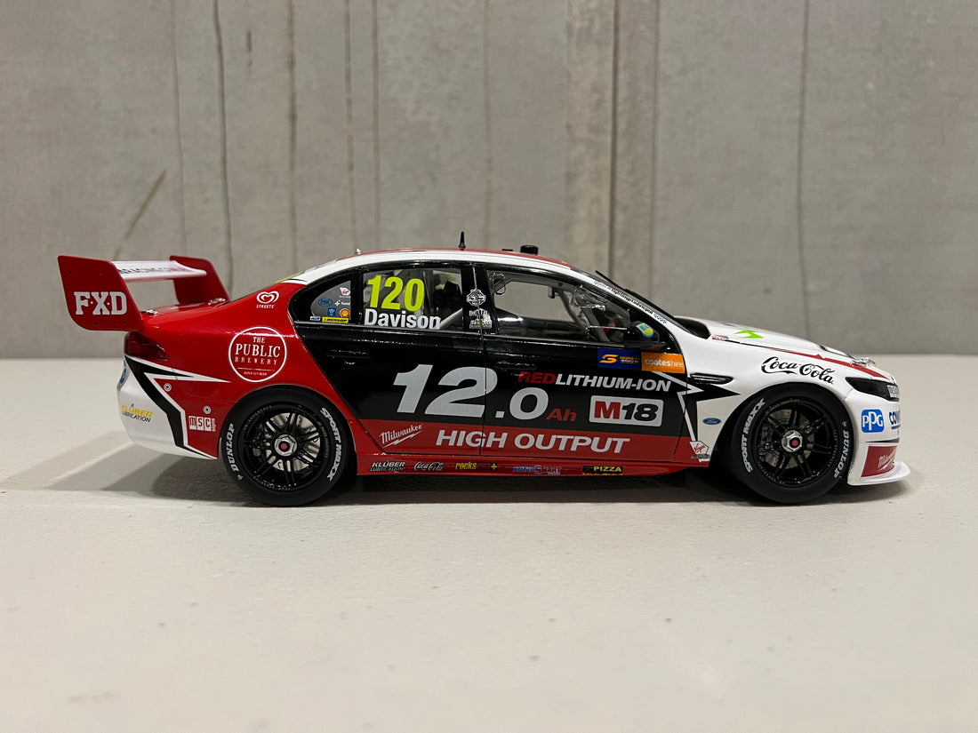 WILL DAVISON - 2018 FORD FGX FALCON - 23 RED RACING - IPSWICH SUPERSPRINT - 1:18 SCALE DIECAST MODEL - AUTHENTIC COLLECTABLES