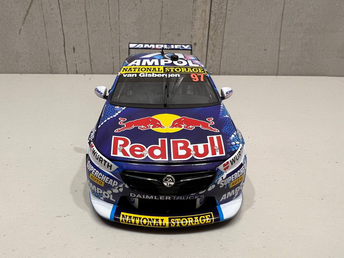 2022 HOLDEN ZB COMMODORE - RED BULL AMPOL RACING - SHANE VAN GISBERGEN #97 - Merlin Darwin Triple Crown Race 16 - 3RD PLACE - 1:18 Scale Diecast Model - BIANTE