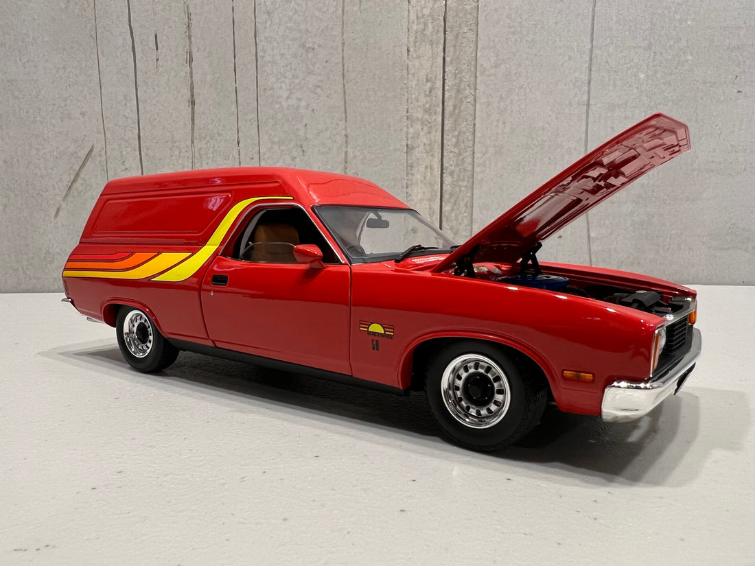 FORD XC SUNDOWNER RED FLAME - 1:18 DIECAST MODEL- RRP $299 NOW $249.99