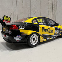 ANDREW JONES - 2012 WESTRAC HOLDEN VEII COMMODORE - DUNLOP SERIES - 1:18 SCALE DIECAST MODEL - BIANTE