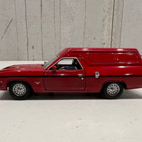 Red XB GS Ford Panel Van - 1:32 Scale Diecast Model