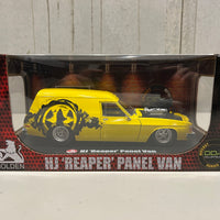 HOLDEN HJ "GRIM REAPER" PANEL VAN - YELLOW BLOWN PLANEL VAN - 1:24 SCALE DIECAST MODEL - DDA