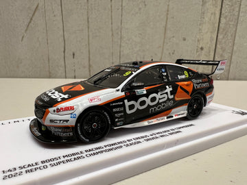 Will Brown - Boost Mobile Racing Powered by Erebus #9 Holden ZB Commodore - 2022 Repco Supercars Championship Season - 1:43 Scale Diecast Model - AUTHENTIC COLLECTABLES